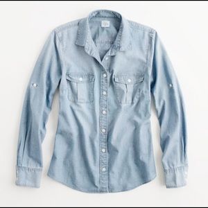J. Crew Chambray Button Down